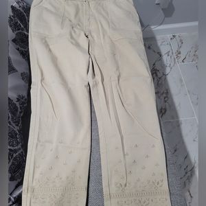 Embroidered pants